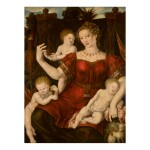 WORKSHOP OF JAN MASSYS | AN ALLEGORY OF CHARITY