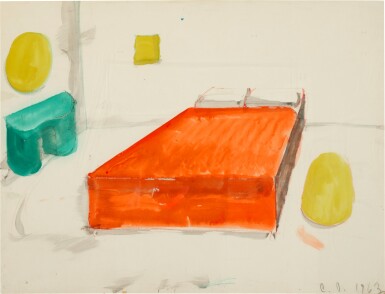 View full screen - View 1 of Lot 639. Study for Bed and Dresser.