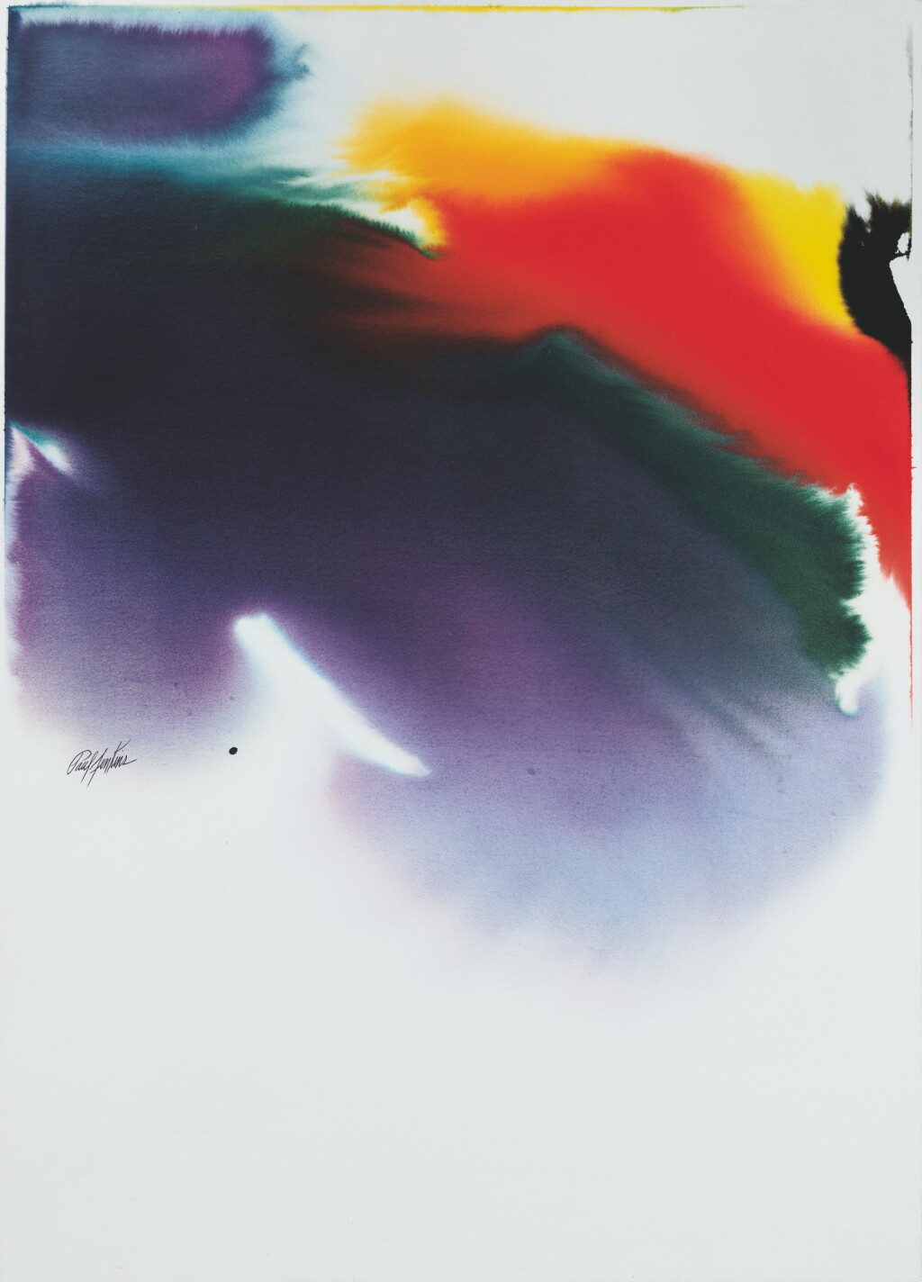 View full screen - View 1 of Lot 511. PAUL JENKINS | PHENOMENA X MARKS THE SPOT .