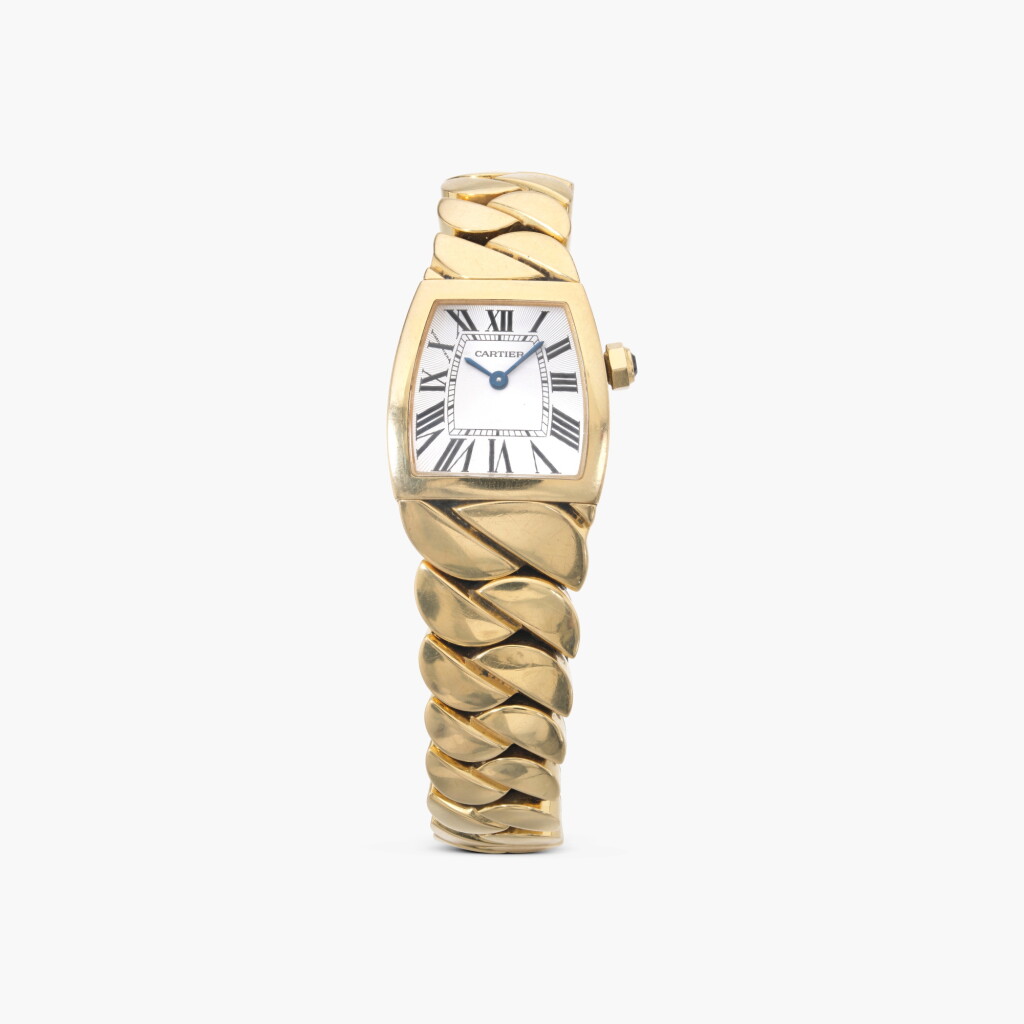 View full screen - View 1 of Lot 958. Gold ‘La Doña’ Wristwatch.