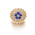 LAPIS LAZULI AND DIAMOND ‘CACTUS’ RING | 卡地亞 | 青金石 配 鑽石 ’CACTUS’ 戒指
