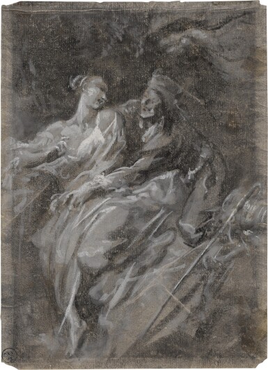 View full screen - View 1 of Lot 235. An Amorous Couple.