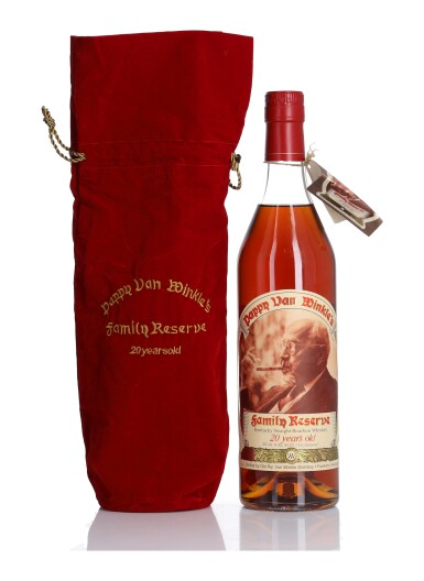 View full screen - View 1 of Lot 58. Pappy Van Winkle's 20 Year Old Family Reserve 90.4 Proof NV (1 BT 70cl).