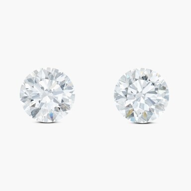 View full screen - View 1 of Lot 2. Pair of Unmounted Diamonds .