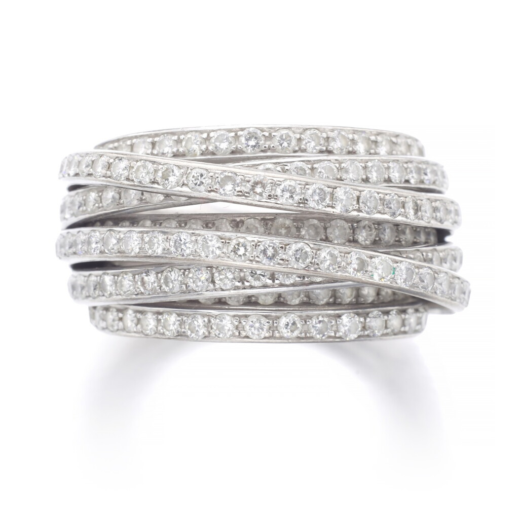 View full screen - View 1 of Lot 1090. Diamond ring, 'Allegra'.