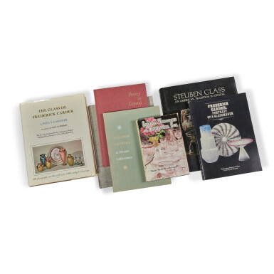 View full screen - View 1 of Lot 1351. A Group of American Art Glass Reference Books, approximately 20 volumes.