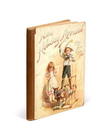 View full screen - View 1 of Lot 119. Beatrix Potter ─ Ernest Nister | Nister's Holiday Annual for 1896. London: Ernest Nister, 1896.