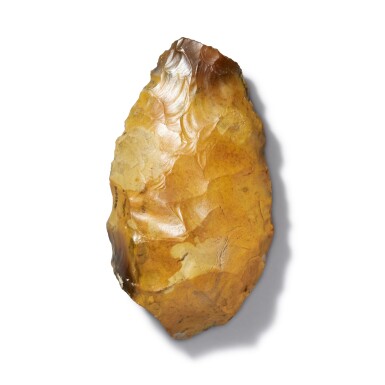 View full screen - View 1 of Lot 48. Paleolithic (Acheulean) Handaxe.