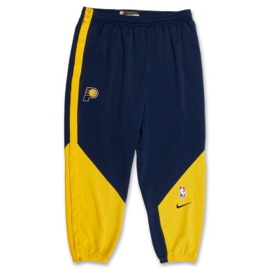 View full screen - View 1 of Lot 118. Pascal Siakam Indiana Pacers 2025 NBA Finals Game Issued Warm Up Pants.