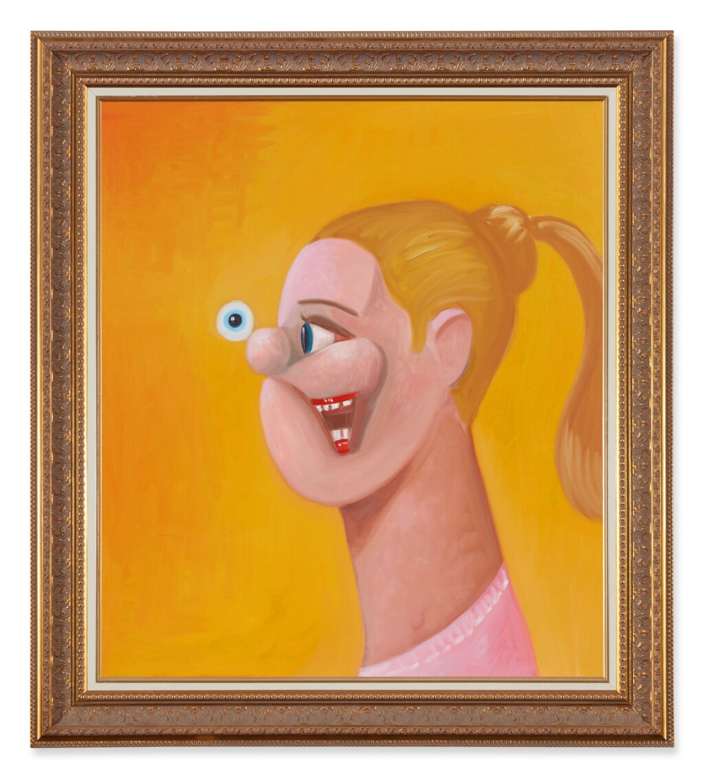 View full screen - View 1 of Lot 422. Smiling Girl.
