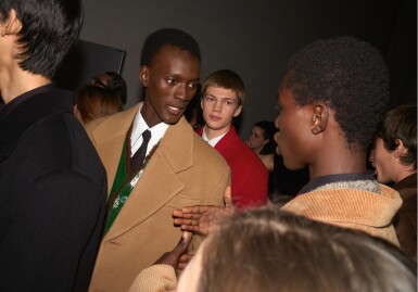 View full screen - View 1 of Lot 68. DANIEL ARNOLD | PRE-SHOW PHOTOGRAPH OF BANGALI DRAMMEH.
