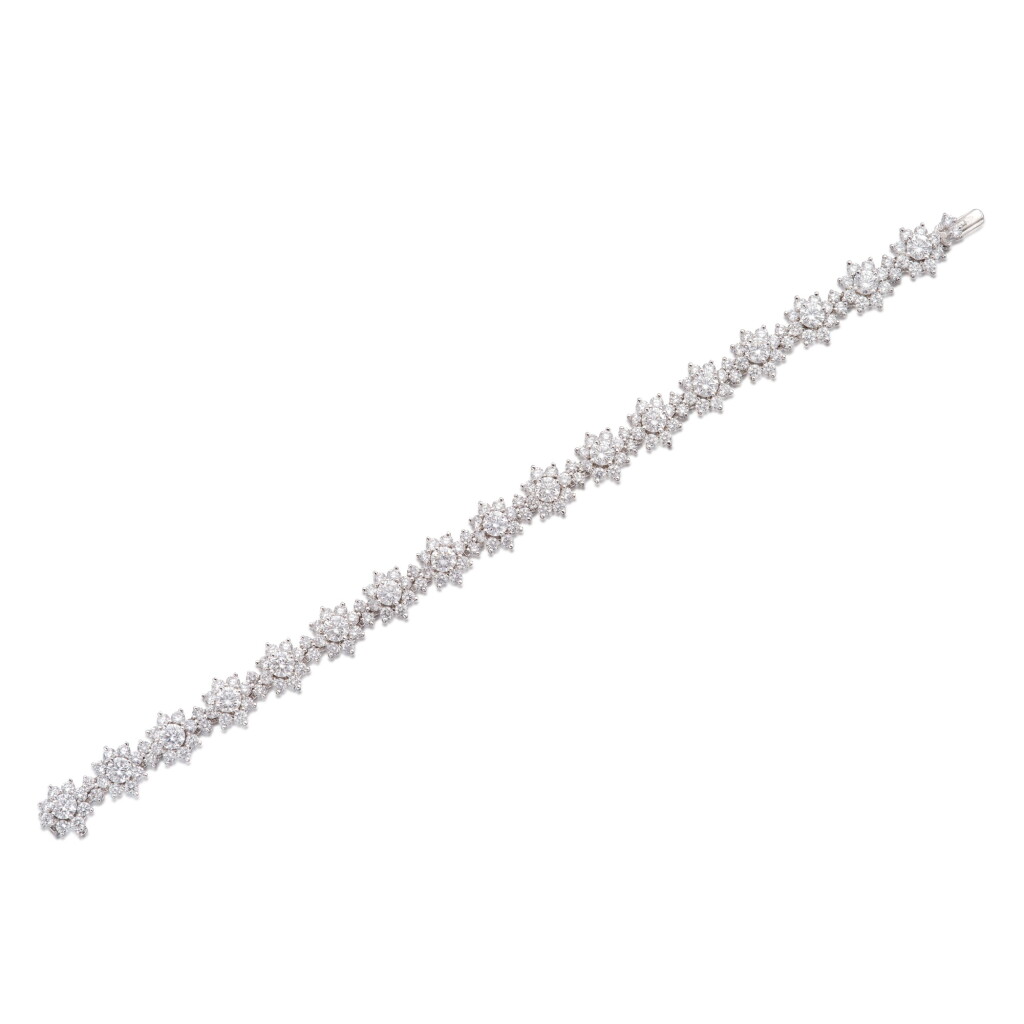 View full screen - View 1 of Lot 1855. Diamond Bracelet | 海瑞溫斯頓|鑽石手鏈.