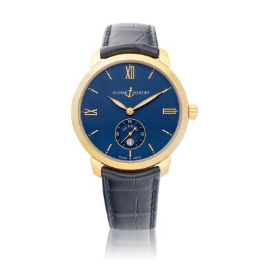 View full screen - View 1 of Lot 8040. Classico Manufacture, Reference 3206-136 | A pink gold wristwatch with date, Circa 2018 | 雅典 | Classico Manufacture 型號3206-136 | 粉紅金腕錶,備日期顯示,約2018年製.