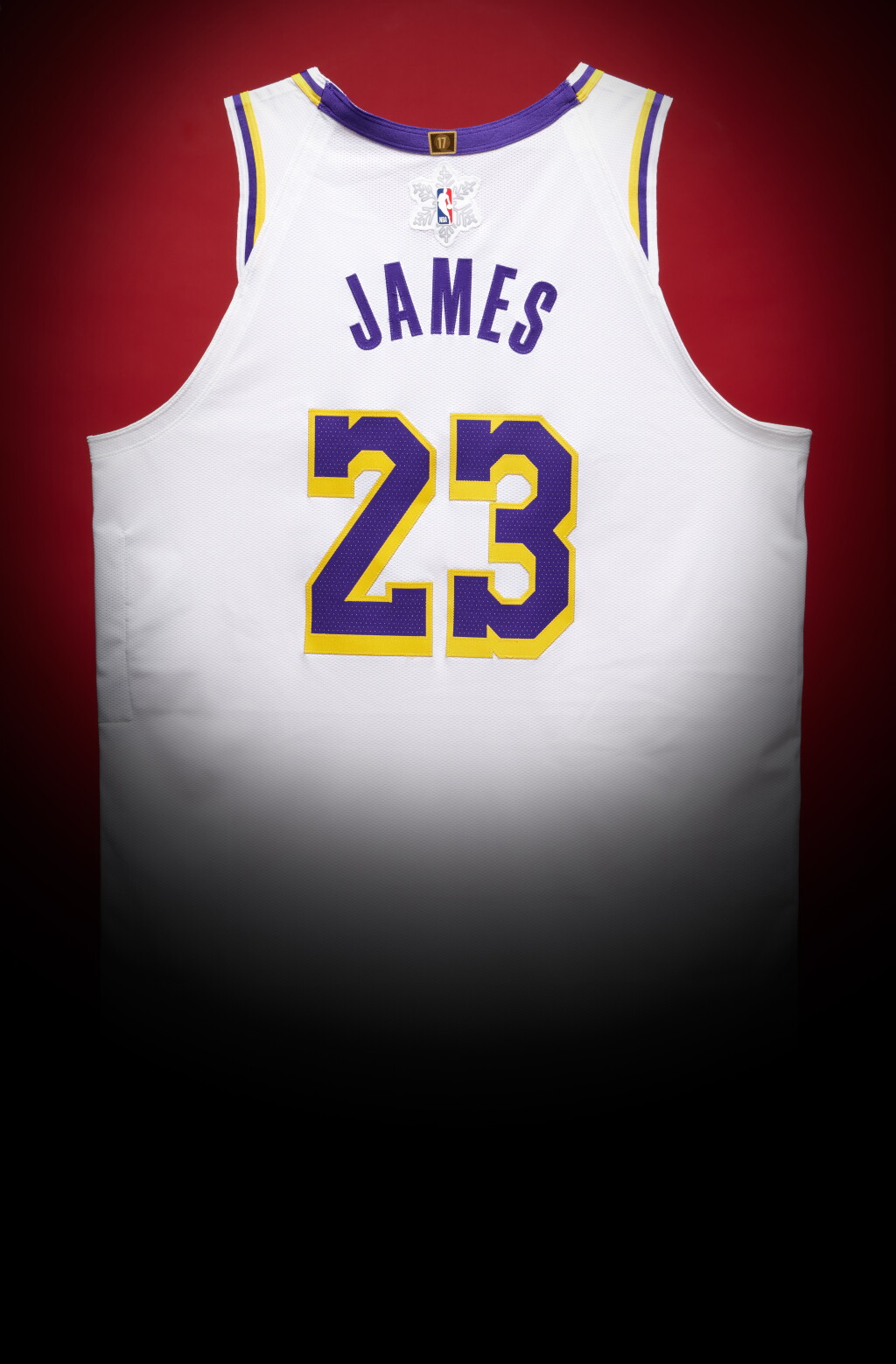 View full screen - View 1 of Lot 3. LeBron James 'Christmas Day' Los Angeles Lakers 2025-2026 Game Worn Association Edition Jersey | 20th Christmas Game.