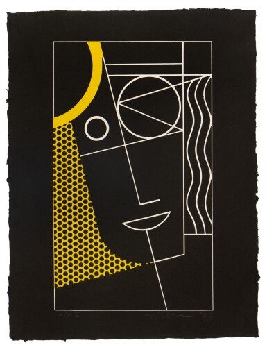 View full screen - View 1 of Lot 75. Modern Head #2, from the Modern Head series.