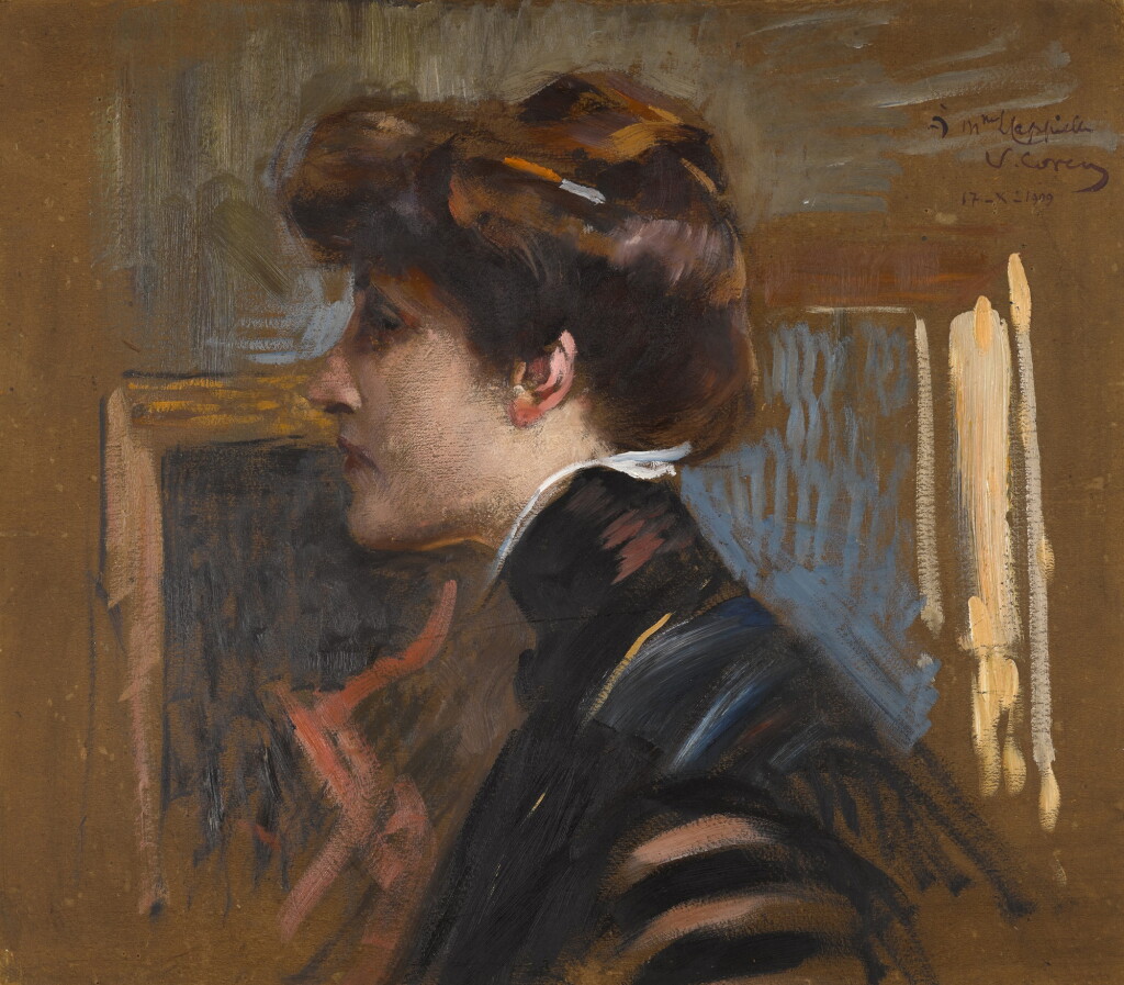 View full screen - View 1 of Lot 66. Portrait of Madame L Cappiello.