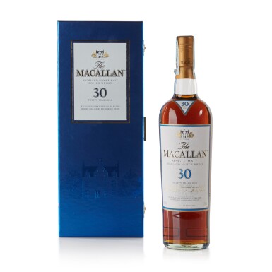 全螢幕檢視 - 查看44The Macallan 30 Year Old Sherry Oak 43.0 abv NV 的1