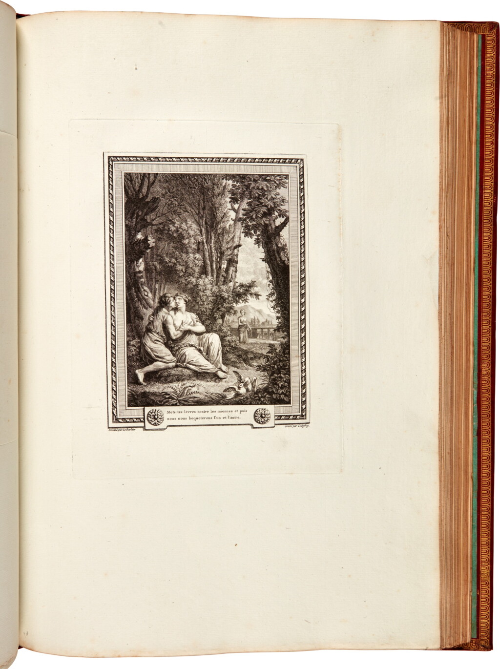 View full screen - View 1 of Lot 37. Salomon Gessner | Oeuvres. Paris, 1786-1793, finely bound by Bozerian..