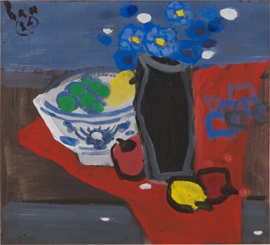 View full screen - View 1 of Lot 2058. Tran Luu Hau 陳留厚 | Flowers and Fruits 花卉與水果.