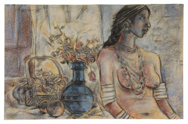 View full screen - View 1 of Lot 50. Untitled (Lady).