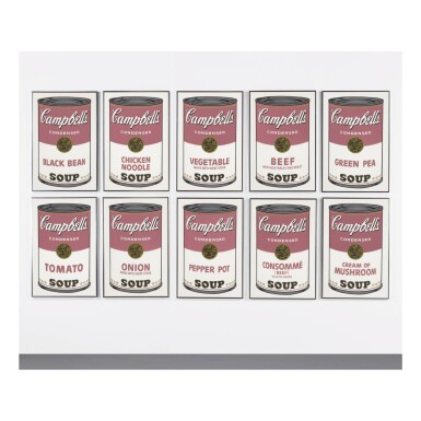 View full screen - View 1 of Lot 271. ANDY WARHOL | CAMPBELL'S SOUP I (F. & S. II.44-53).