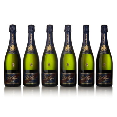View full screen - View 1 of Lot 589. Pol Roger, Cuvée Sir Winston Churchill 2002 (6 BT).