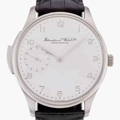 View full screen - View 1 of Lot 140. Reference 5240 Portugieser Repetition Minutes | A white gold minute repeating wristwatch, Circa 2006.