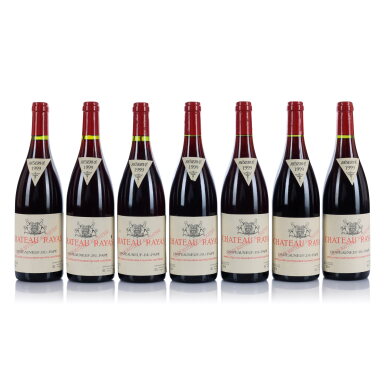View full screen - View 1 of Lot 568. Châteauneuf du Pape, Rouge 1999 Château Rayas (7 BT).
