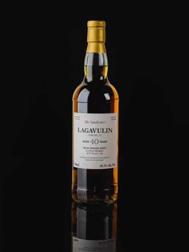 View full screen - View 1 of Lot 59. Lagavulin The Syndicate 40 Year Old 49.1 abv 1979 .