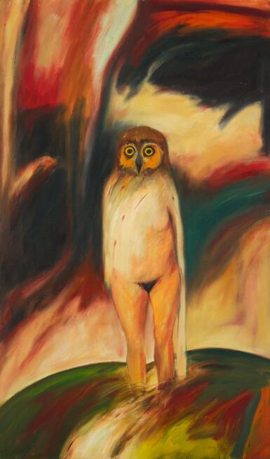 View full screen - View 1 of Lot 16. JOHN BELLANY, R.A. | OWL.