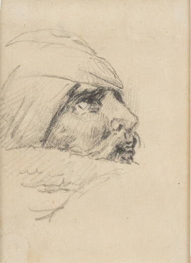 View full screen - View 1 of Lot 95. Head of a wounded soldier.