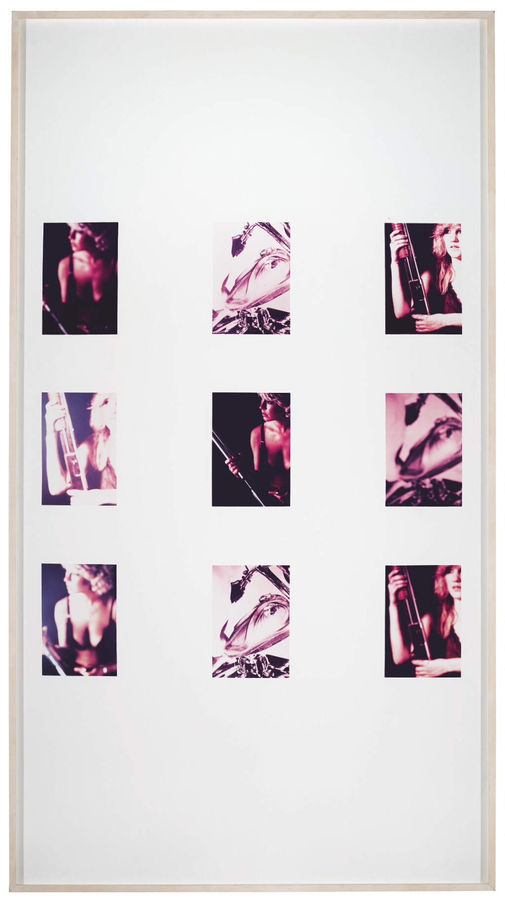 View full screen - View 1 of Lot 70. RICHARD PRINCE | THREE GIRLFRIENDS, ONE WITH MOTORCYCLE (GANG).