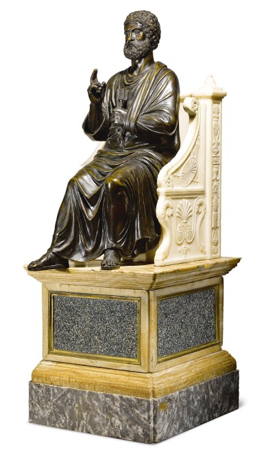 View full screen - View 1 of Lot 809. Saint Peter.