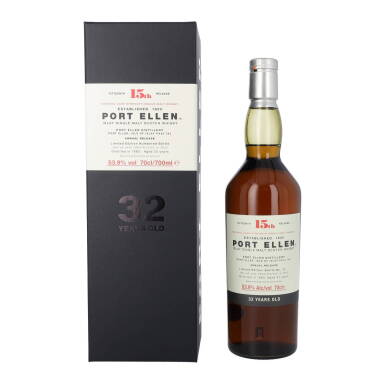 View full screen - View 1 of Lot 5345. Port Ellen Fifteenth Annual Release 32 Year Old 53.9 abv 1983 (1 BT70).