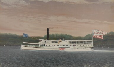 View full screen - View 1 of Lot 84. Steamboat 'Florence'.