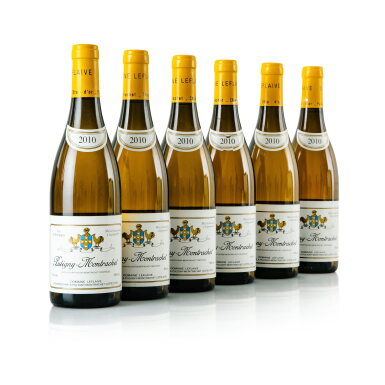 View full screen - View 1 of Lot 148. Puligny Montrachet 2010 Domaine Leflaive (6 BT).