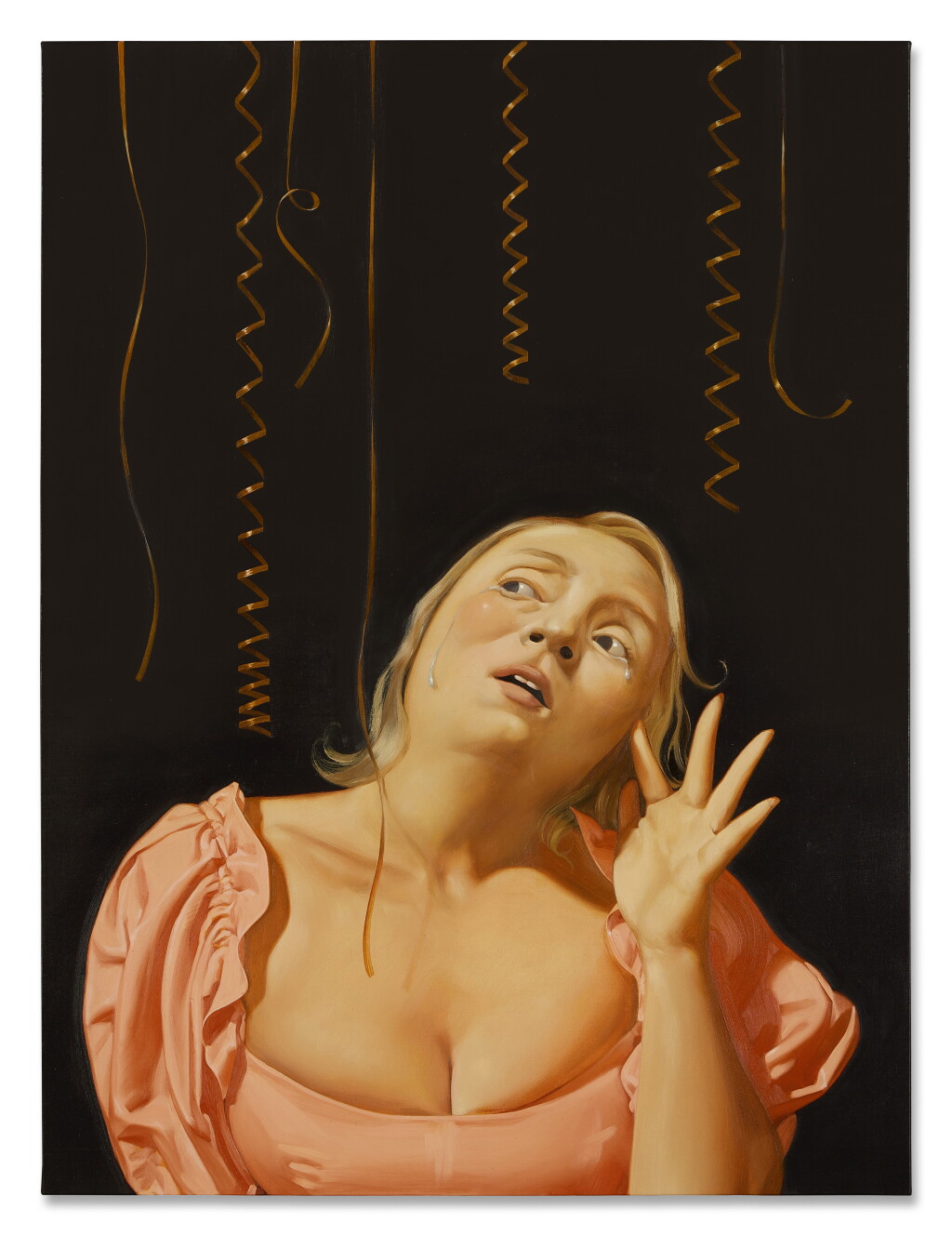 View full screen - View 1 of Lot 10. Girl Crying at a Party.