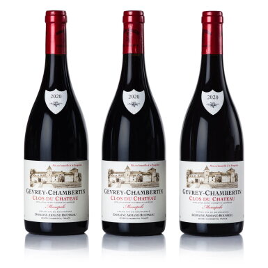 View full screen - View 1 of Lot 300. Gevrey Chambertin, Clos du Château 2020 Domaine Armand Rousseau (3 BT).