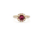 RUBY AND DIAMOND RING