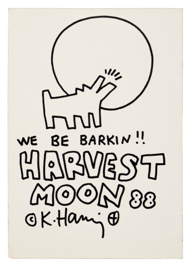 View full screen - View 1 of Lot 412. Untitled (Harvest Moon).
