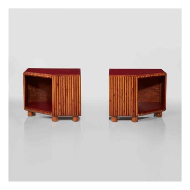 View full screen - View 1 of Lot 304. Pair of Corner Cabinets.