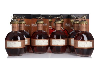 View full screen - View 1 of Lot 368. Blanton's Straight From The Barrel 129.2 proof NV (6 BT 70cl).