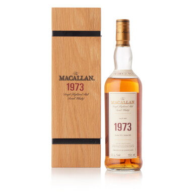 View full screen - View 1 of Lot 8008. The Macallan Fine Rare 30 Year Old 60.6 abv 1973 (1 BT75).