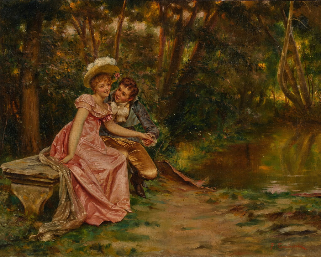 View full screen - View 1 of Lot 84. Courtship.