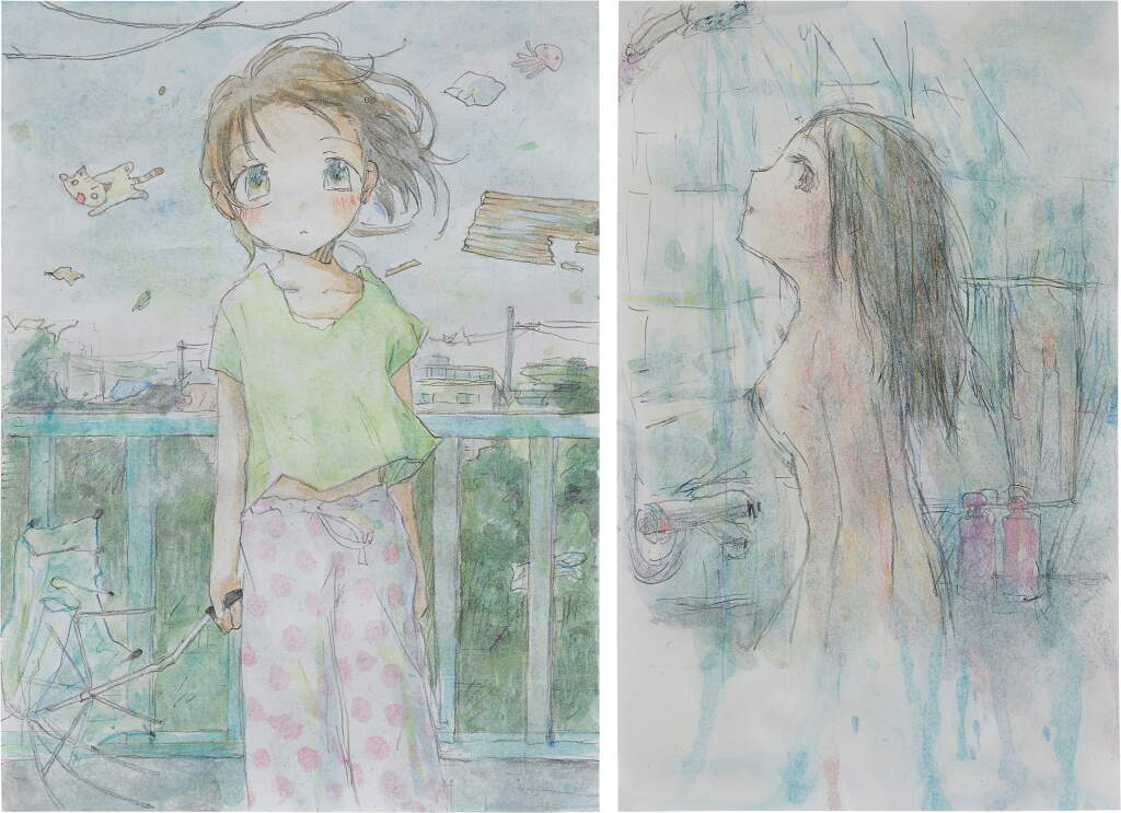 View full screen - View 1 of Lot 78. Untitled (Two Works) | 無題(兩件作品).