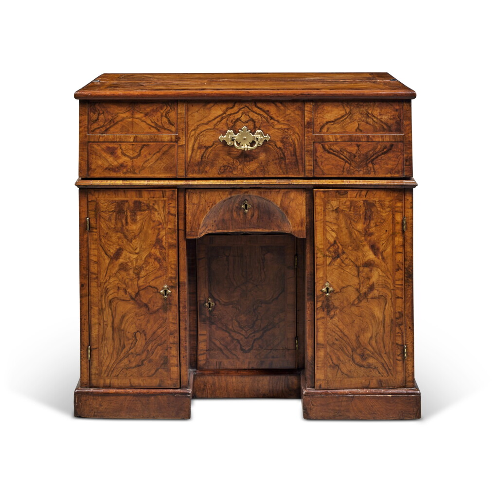 View full screen - View 1 of Lot 245. A George II Walnut Merchant's Desk, Circa 1740.