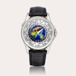 Reference 5131 | A white gold world time wristwatch with cloisonné enamel dial, Circa 2010