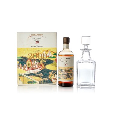 View full screen - View 1 of Lot 2024. Nikka 20 Year Old Anniversary Blend 43.0 abv NV (1 BT70).