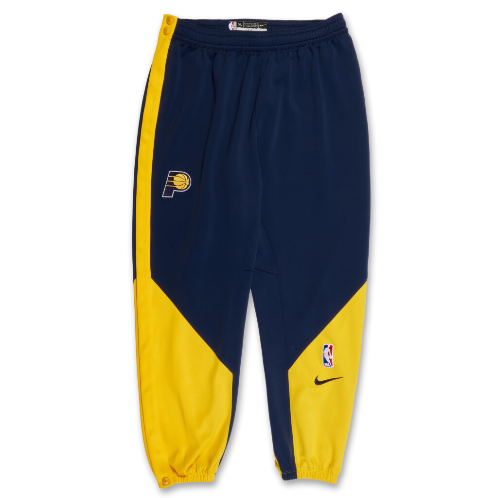 View full screen - View 1 of Lot 112. Aaron Nesmith Indiana Pacers 2025 NBA Finals Game Issued Warm Up Pants.