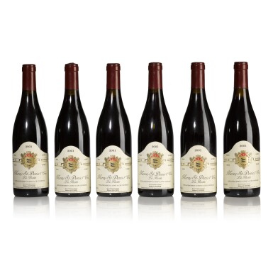 View full screen - View 1 of Lot 459. Morey St. Denis, La Riotte 2001 Hubert Lignier (12 BT).